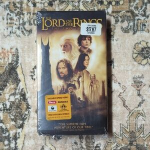 The Lord of the Rings: The Two Towers VHS